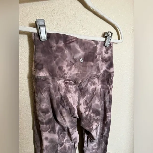Lululemon Align High-Rise Crop 23" Diamond Dye Mink Bery‎ Lunar Rock Shadow Grey - Image 7