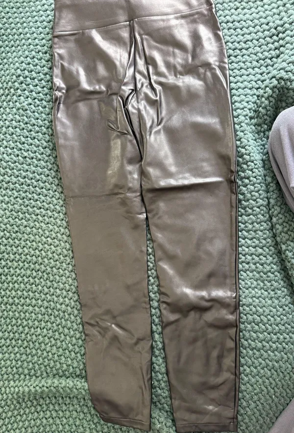 Abercrombie &fitch faux leather leggings - Image 2
