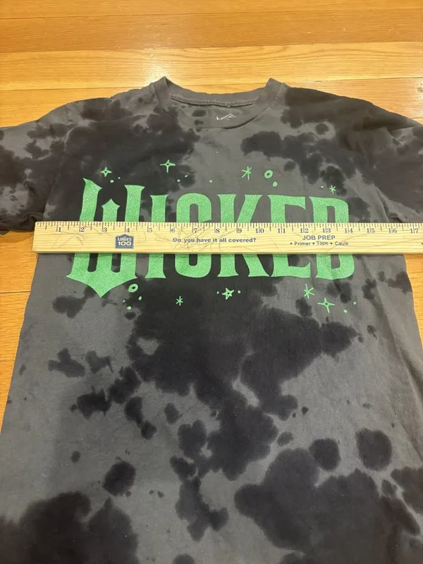 Wicked Size Small (S) Wicked Graphic Tee with Tie Dye Pattern - Image 3