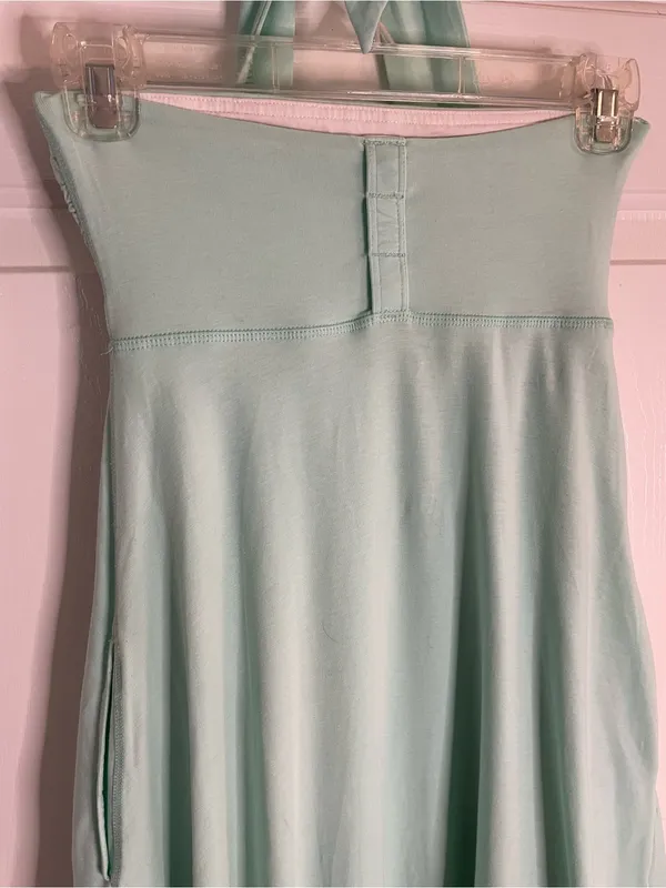 lululemon athletica Aqua Beat The Heat Skirt Dress Reversible Strapless Size XS - Image 7