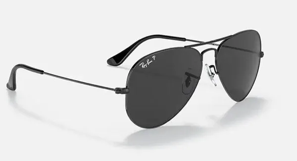 Ray-Ban “Aviator Total Black” Sunglasses - Image 2
