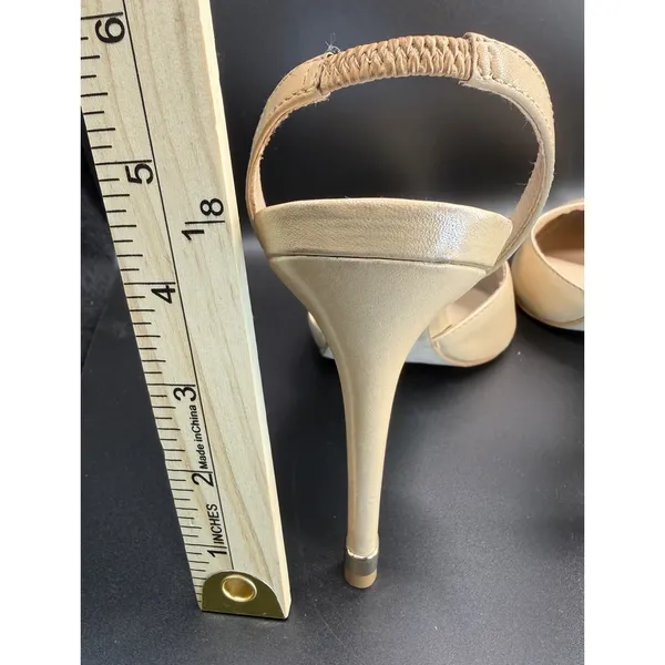 Steve Madden tan pointed slingback heels SIze 8.5 - Image 3