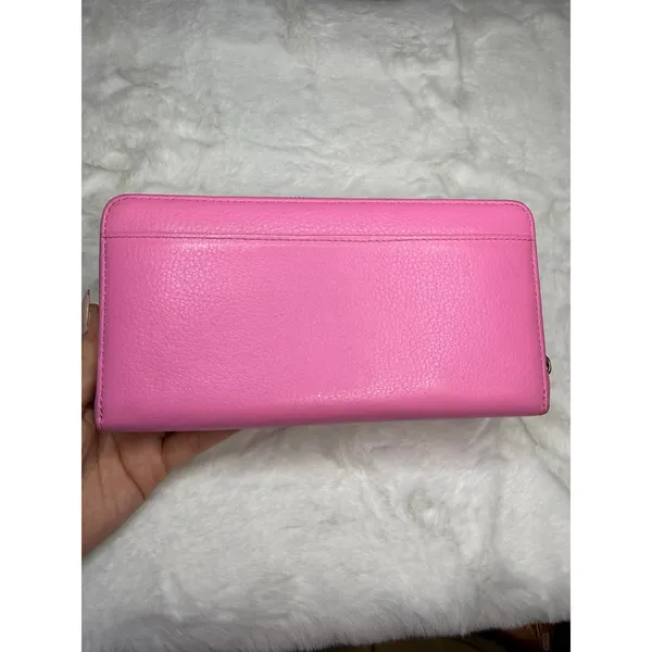 Kate Spade New York Pink Zip Around Wallet - Image 10