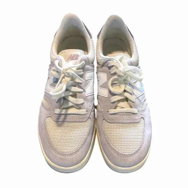 New Balance CT500GC Sneaker Women's 8 Lavender Cream Retro Court Suede Low Top - Image 2