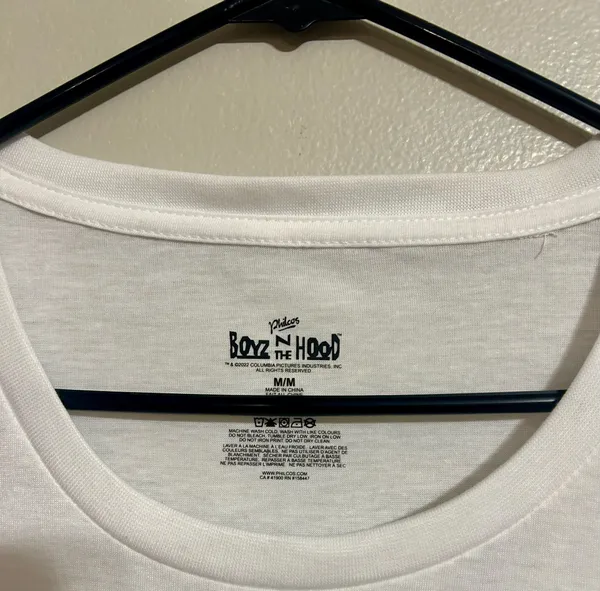 Boyz N The Hood Graphic Tee White Size M - Image 3