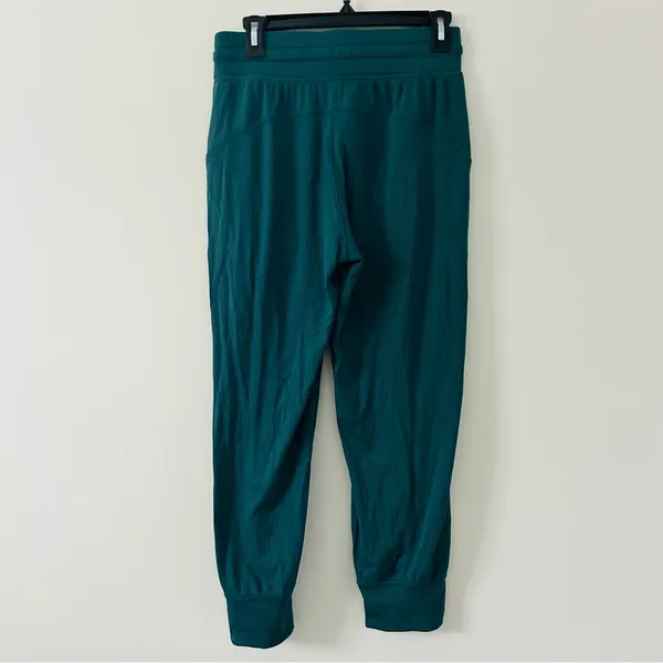 Lululemon Ready To Rulu Ribbed Joggers High Rise 24in Casual Green Jasper 6 - Image 3