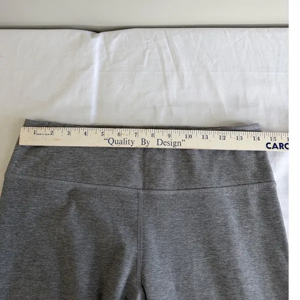Scorpio Sol Heather Grey High Waisted Active Leggings Medium Hidden Pocket‎ - Image 9