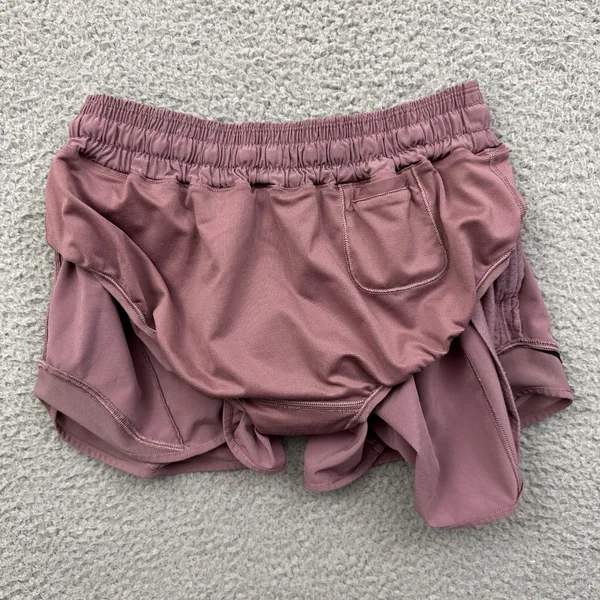 Lululemon Hotty Hot Shorts Low Rise 4" Figue Purple Athletic Athleisure Women 4 - Image 5
