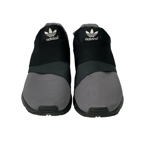 Adidas Originals ZX Flux Men's Gray Black Slip On Athletic Sneakers Shoes Sz 8.5 - Image 2