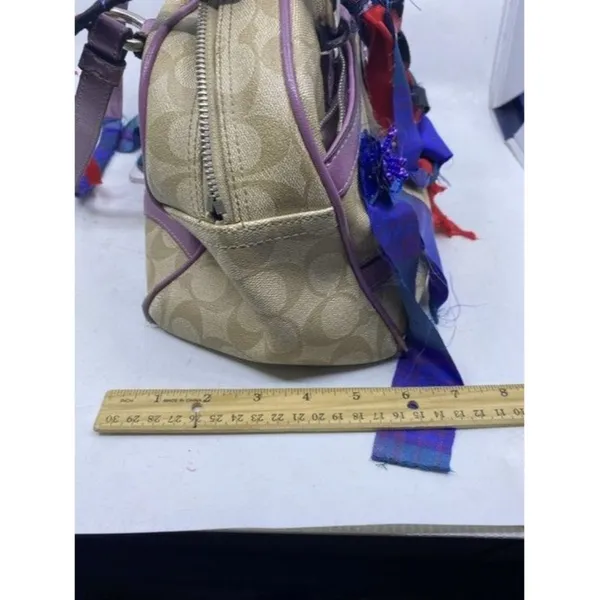 Coach Customized By Me Multicolor Coated Canvas Sh - Image 7