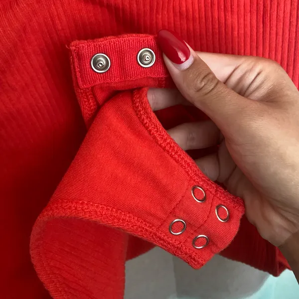 Old Navy Red Bodysuit - Image 3