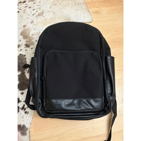 BEIS Black Travel Backpack - Image 2