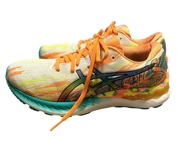 ASICS Gel Nimbus 23 Color Injection Pack Hot Pink/Sour Yuzu 1012B011 Women Sz 9 - Image 2