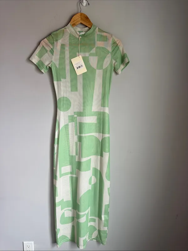 NEW Peppermayo Remix Mesh Maxi Dress 2 - Image 2