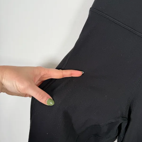 Lululemon Align High Rise Pant Pockets Leggings 25" Black Gym Workout Womens 6 - Image 4
