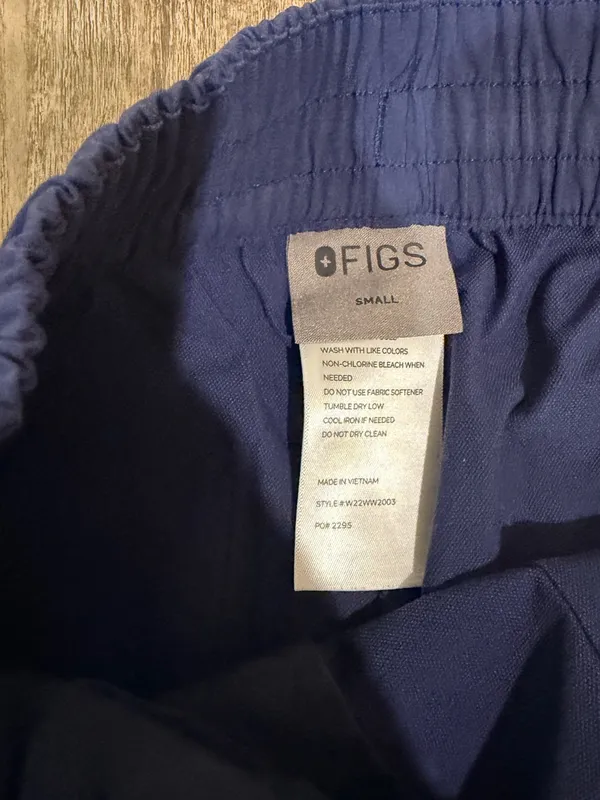 Figs Women's Scrub Pants - Deep Blue - Image 8