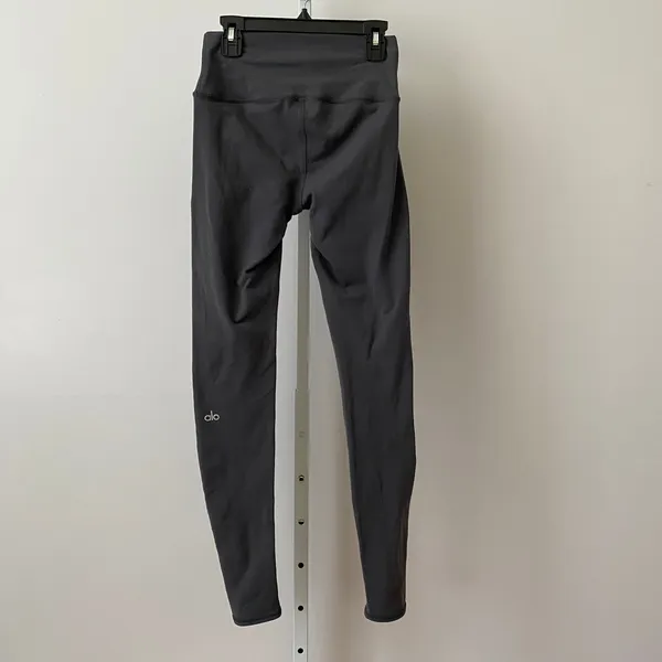 Alo Yoga XS Anthracite Gray High Waist Airbrush Leggings Full Length Yoga Pants - Image 5