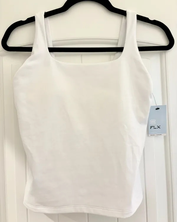 FLX Tank Top White - Image 2