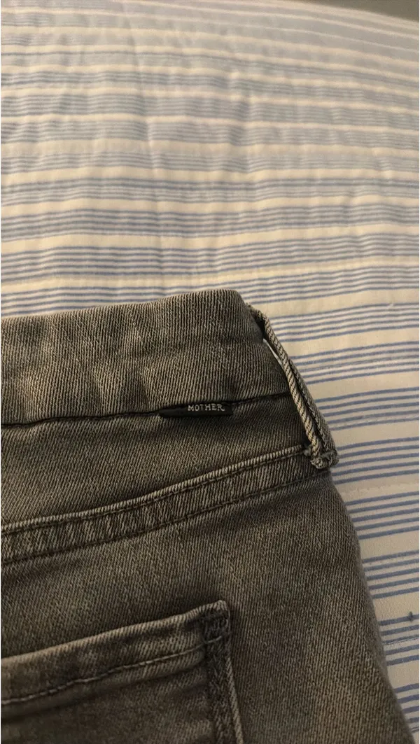MOTHER Denim Jeans Straight Leg - Image 3