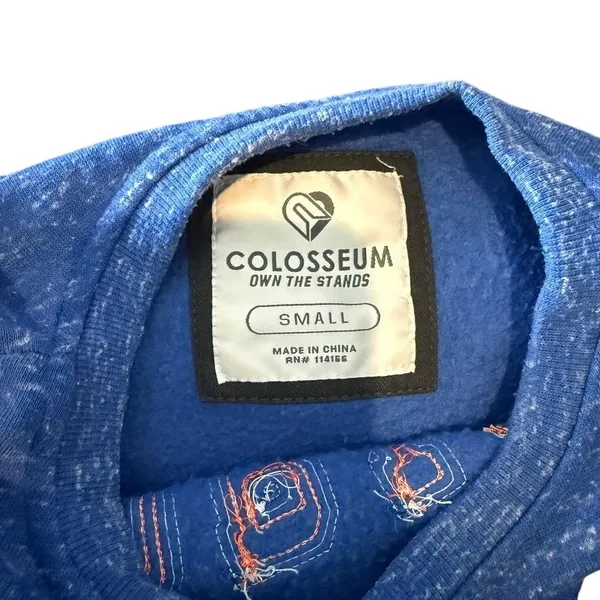 Colosseum Women's Florida Gators Ruffle Sweatshirt in Blue, Size S - Image 2