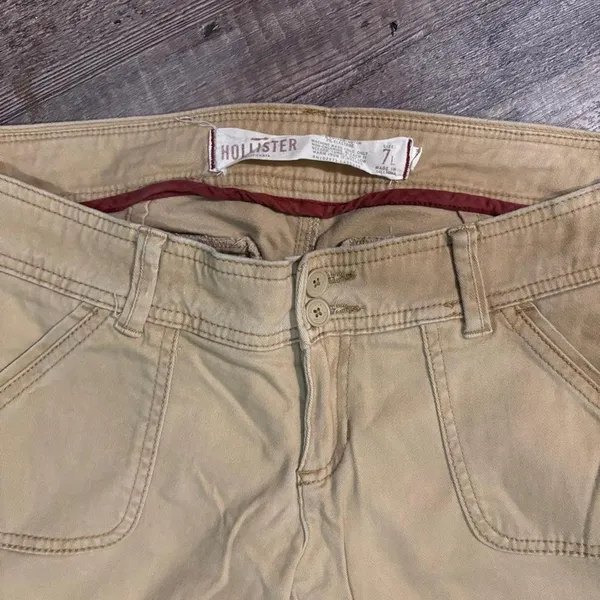 2000s y2k low rise hollister size 7‎ long - Image 2
