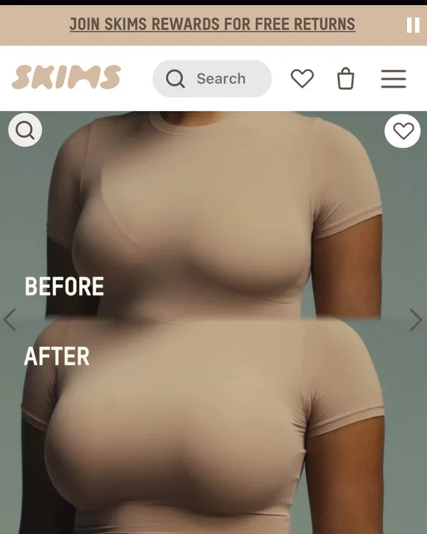 SKIMS Ultimate Teardrop Push Up Bra - Image 6