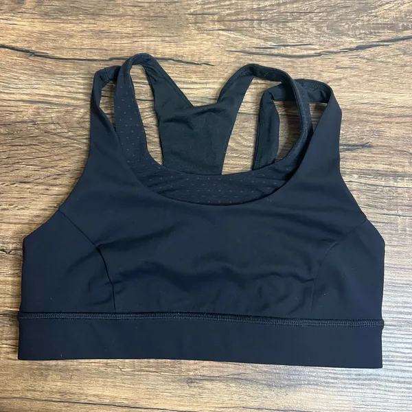 Lululemon Glide & Stride Bra Black Size 4 Luxtreme Adjustable - Image 5