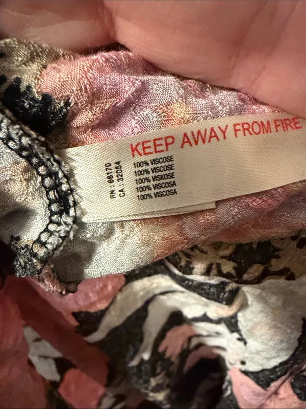 Free People Intimately Get To You Printed Black Maxi Dress in size Medium - Image 9