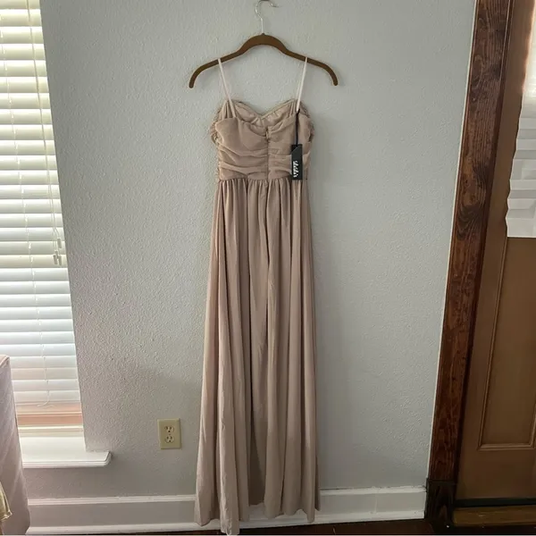 Lulu’s Moonlight Serenade Formal HOCO Dress Bridesmaid NWT - Image 5