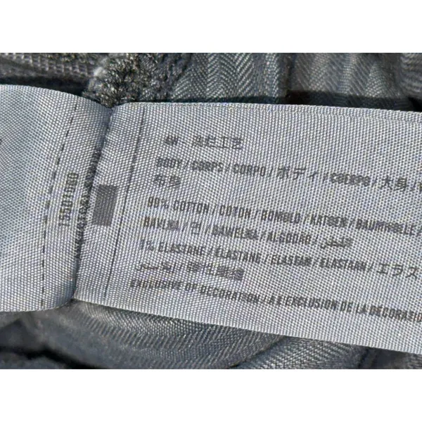 Abercrombie & Fitch The 90s Straight Ultra High Rise Gray Denim Jeans Size 33 16 - Image 4