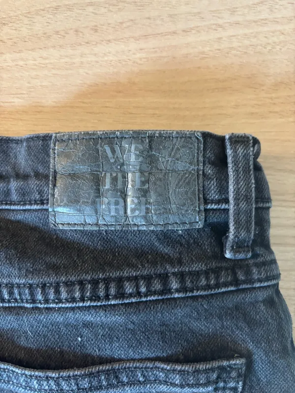 Black Free People Jeans - Image 3