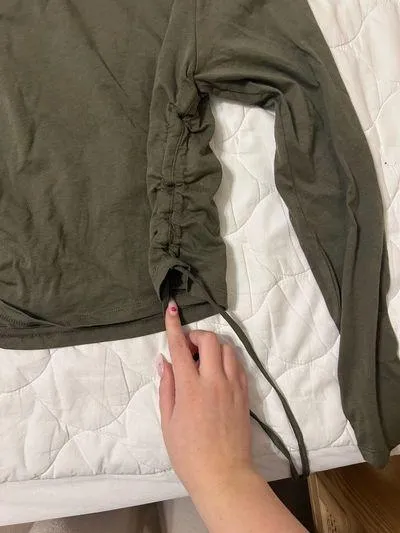 NWT All Saints Long sleeve top - Image 4