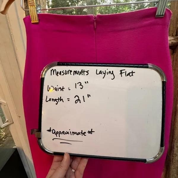 Amanda Uprichard pink pencil skirt size small - Image 6