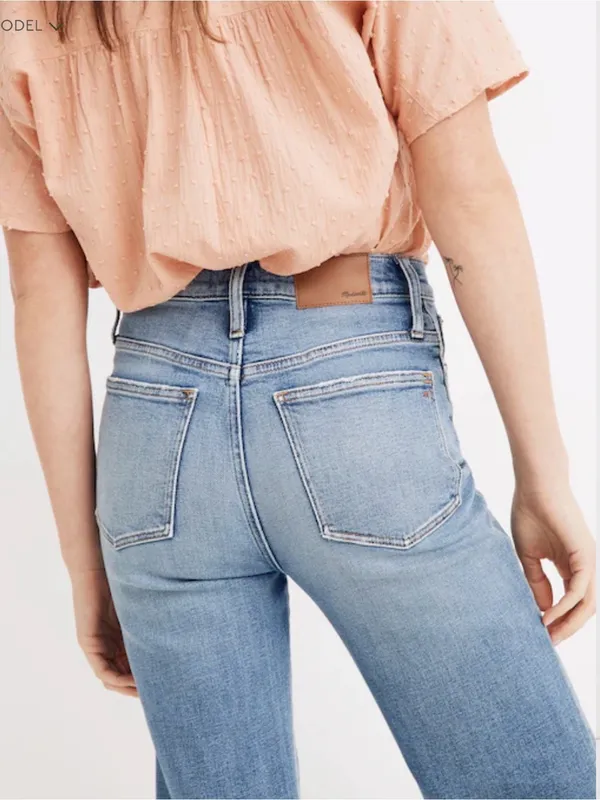 Madewell SLIM WIDE LEG Crop Jeans - Image 3