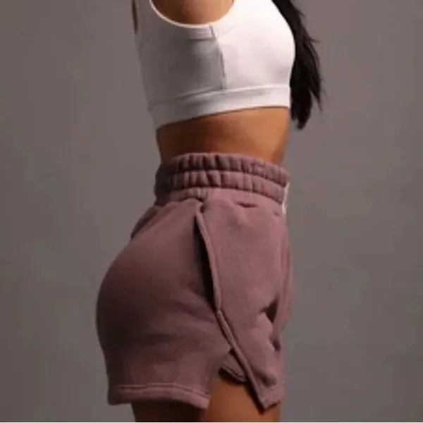 Darc Sport SHE IYKYK Tyler Shorts Midnight Mauve Size XS - Image 2