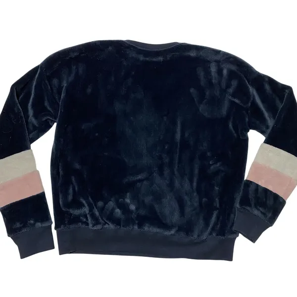 Abercrombie & Fitch Crewneck‎ Deep Pile Sweatshirt Vintage EUC Womens Size M/L - Image 5