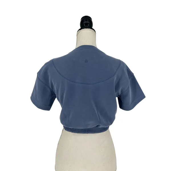 Lululemon Softstreme Gathered Tee in‎ Blue - Image 8