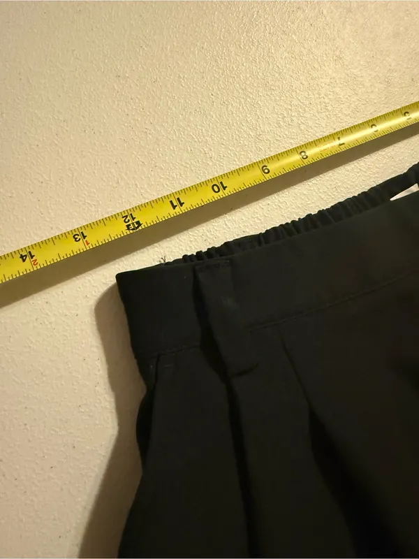 Halara Flex High Waisted Tapered Work Pants SKU 02875872 Black Small Petite - Image 2
