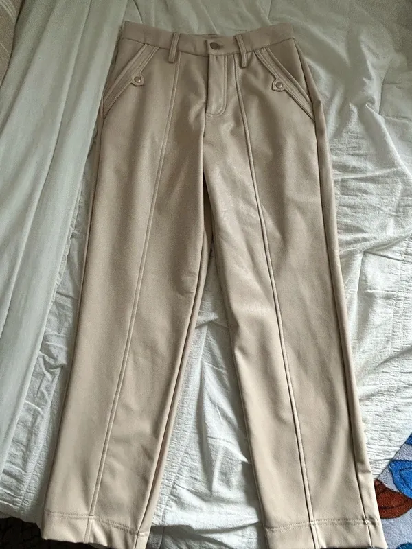 Cato Faux Leather Pants - Image 2
