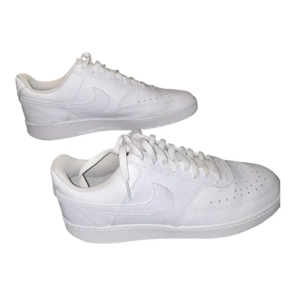 Nike Women's Court Vision Low White Sneaker size 10.5 - Image 4