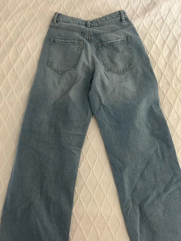 Garage Wide-Leg Jeans Denim - Image 2
