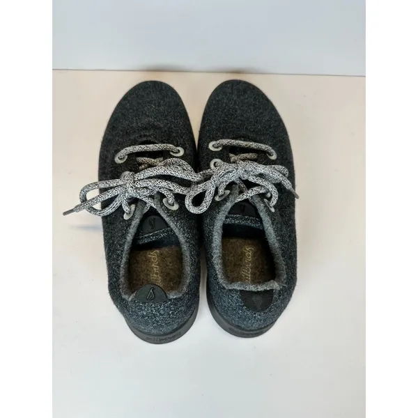 Allbirds Wool Runners Women 8 Dark Gray Merino Wool Sustainable Sneakers - Image 7