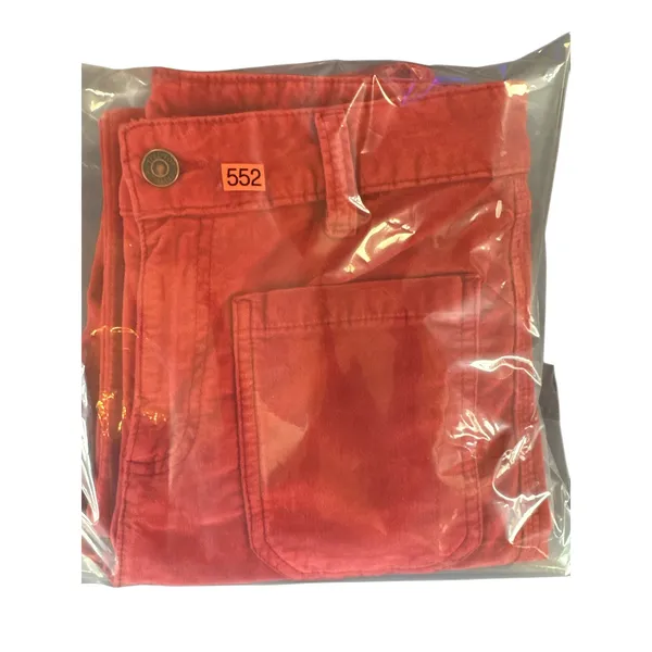 NWOT Free People High‎ Time Velvet Kick Flare Pants Red Dahlia Size 8 (fits 6) - Image 11