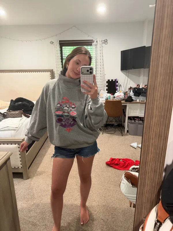 Free People Movement mock neck sweatshirt - Image 5
