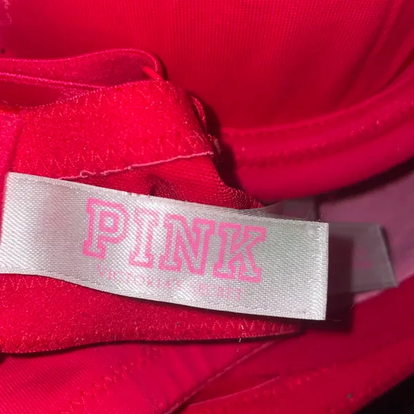 VS PINK Wear Everywhere T Shirt Lightly Lined Bra 34DD - Image 7