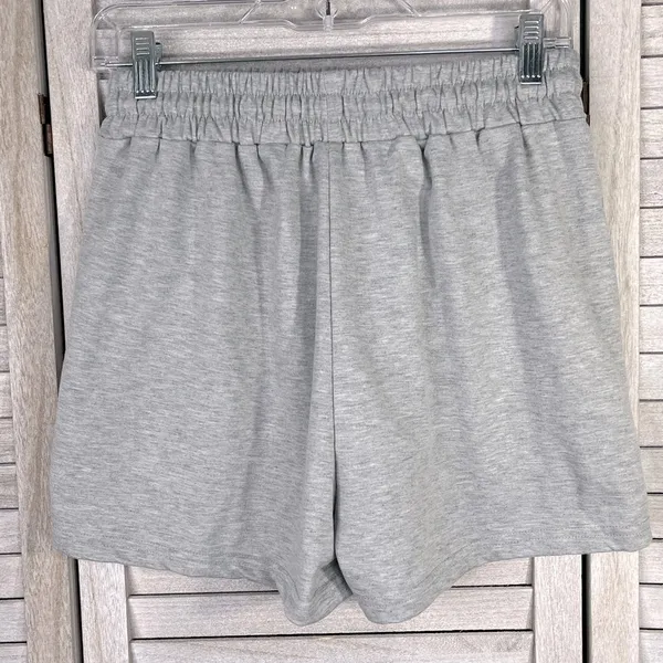 BLUSH MARK Casual Pull On Shorts Gray-Large - Image 3
