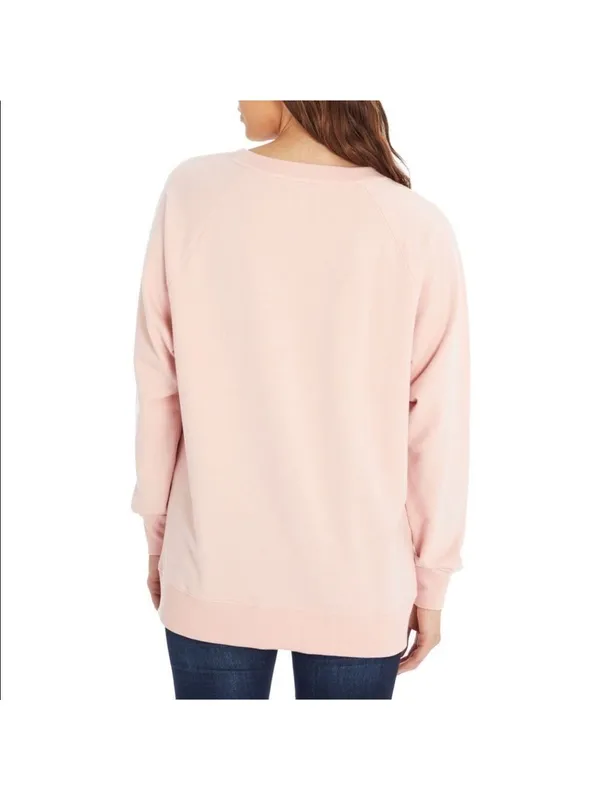 WILDFOX Coffee & Sunshine oversized baggy statement sweatshirt size small - Image 4
