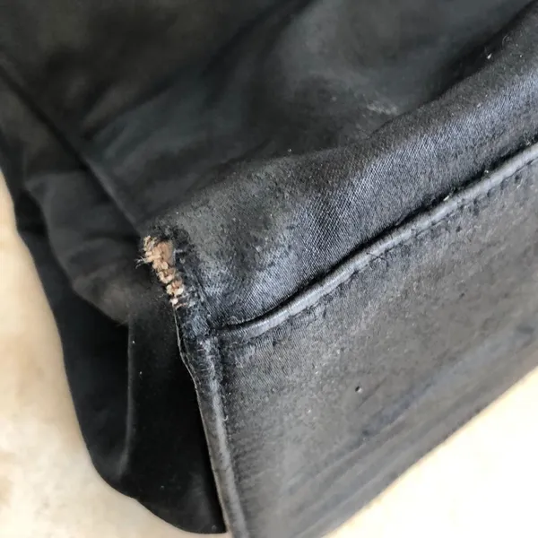 Gucci Black Double Bamboo Handle Tote Bag - Image 2