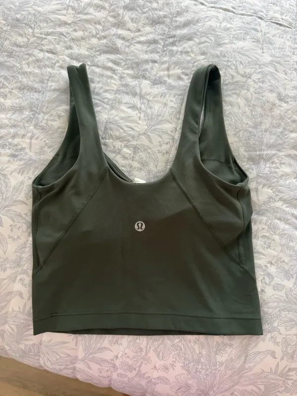 Lululemon Align Tank Midnight Green - Image 2