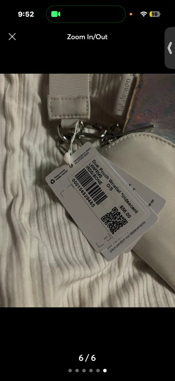 Lululemon Dual Pouch Wristlet - Image 5